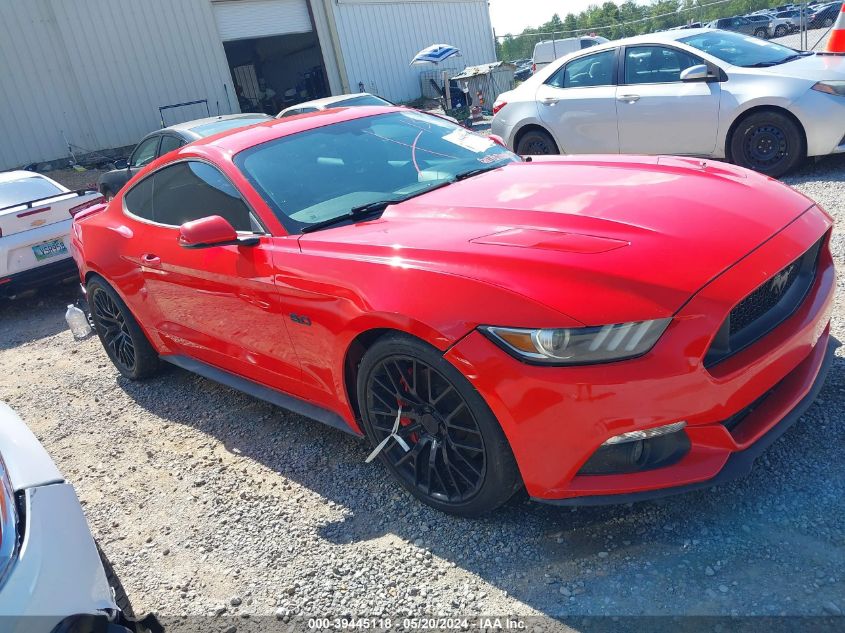 2015 Ford Mustang Gt Premium VIN: 1FA6P8CF1F5321101 Lot: 39445118