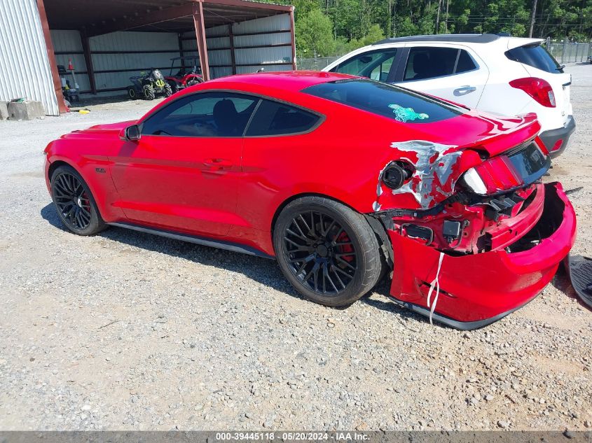 2015 Ford Mustang Gt Premium VIN: 1FA6P8CF1F5321101 Lot: 39445118