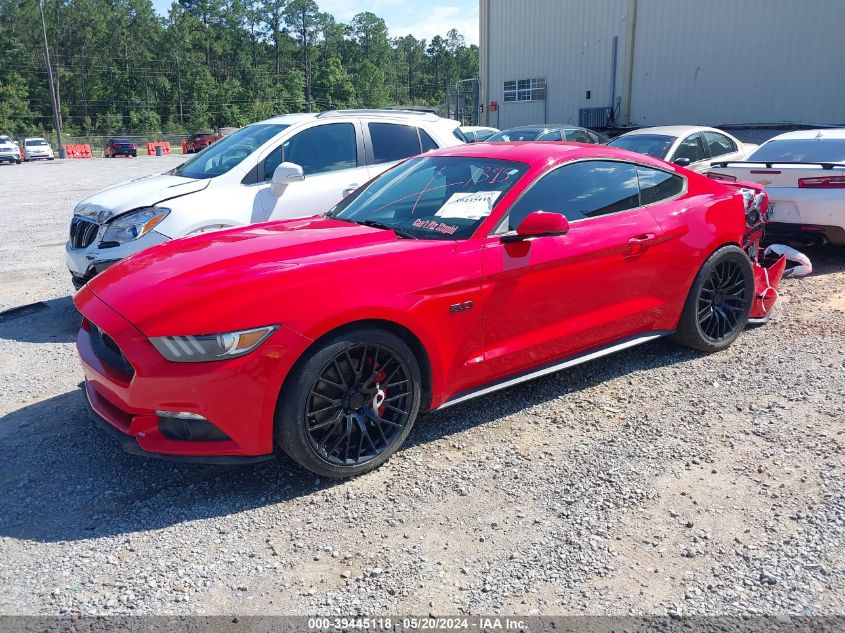 2015 Ford Mustang Gt Premium VIN: 1FA6P8CF1F5321101 Lot: 39445118