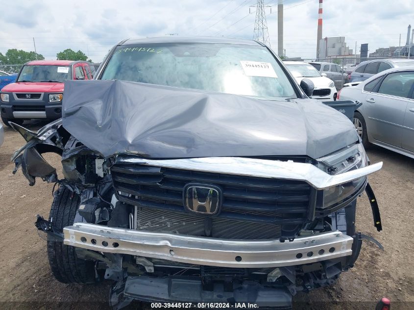 2022 Honda Ridgeline Rtl VIN: 5FPYK3F53NB026058 Lot: 39445127