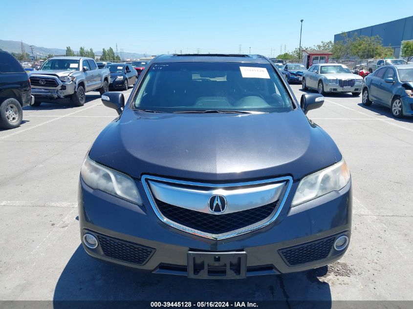 2015 Acura Rdx VIN: 5J8TB3H50FL012392 Lot: 39445128