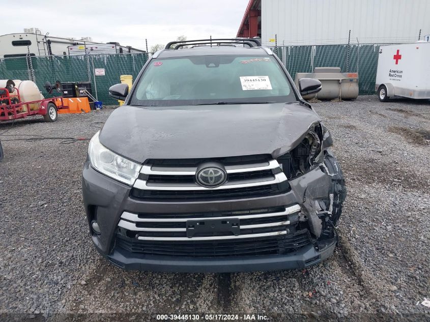 2017 Toyota Highlander Xle VIN: 5TDJZRFH5HS415593 Lot: 39445130