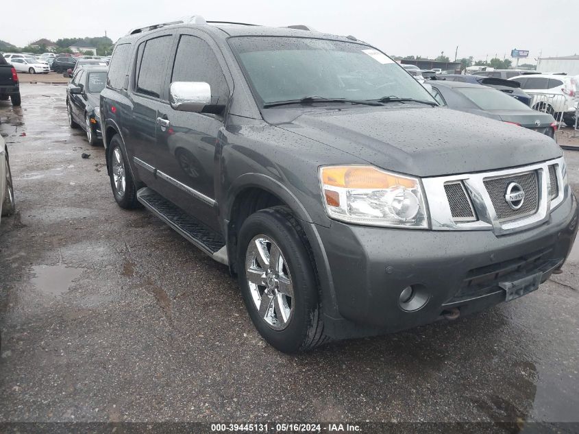 2011 Nissan Armada Platinum VIN: 5N1AA0NE6BN602781 Lot: 39445131