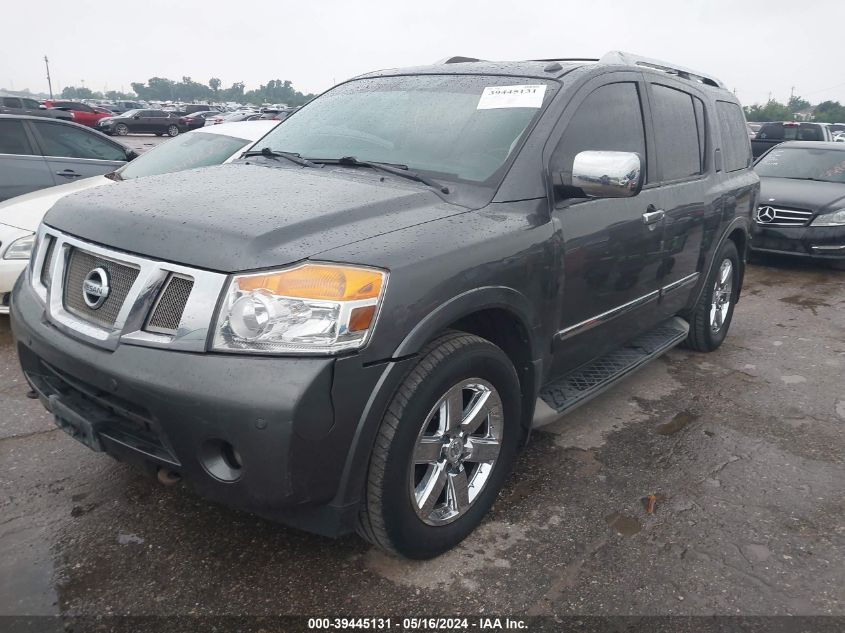 2011 Nissan Armada Platinum VIN: 5N1AA0NE6BN602781 Lot: 39445131