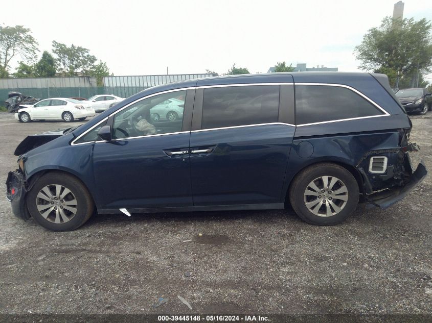 2015 Honda Odyssey Ex-L VIN: 5FNRL5H6XFB013384 Lot: 39445148