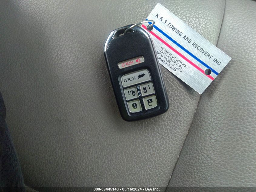 2015 Honda Odyssey Ex-L VIN: 5FNRL5H6XFB013384 Lot: 39445148