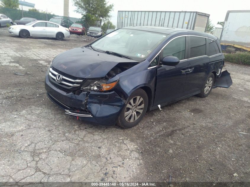 2015 Honda Odyssey Ex-L VIN: 5FNRL5H6XFB013384 Lot: 39445148