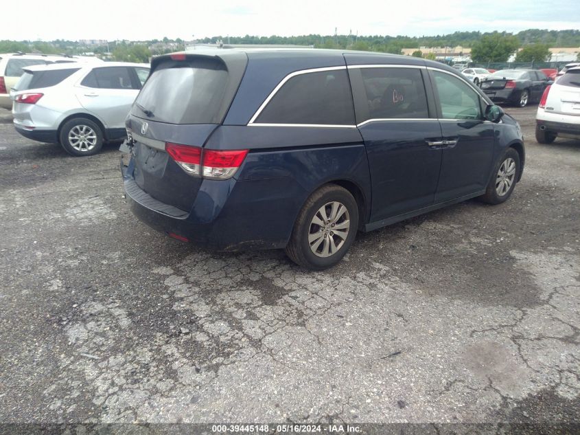 2015 Honda Odyssey Ex-L VIN: 5FNRL5H6XFB013384 Lot: 39445148