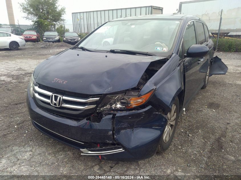 2015 Honda Odyssey Ex-L VIN: 5FNRL5H6XFB013384 Lot: 39445148