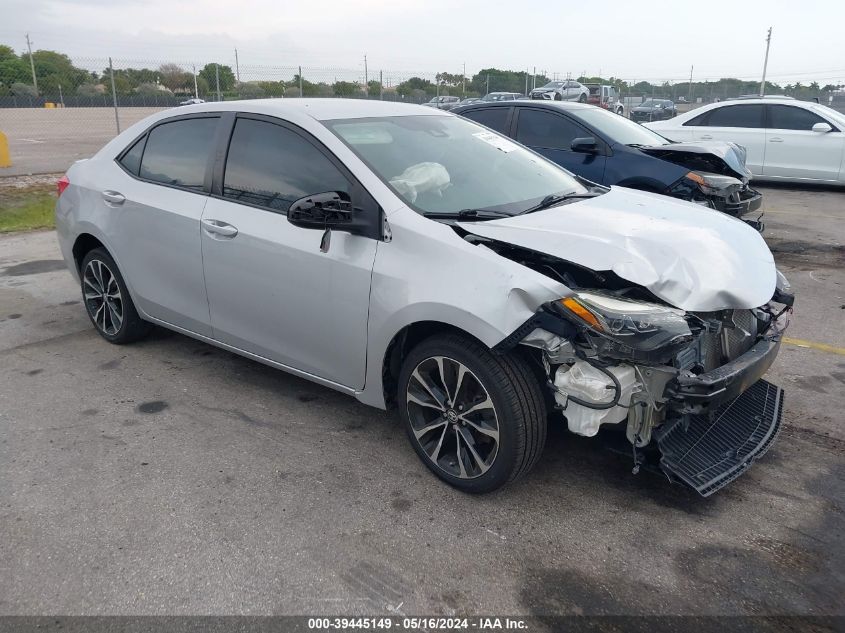 2017 Toyota Corolla Se VIN: 5YFBURHE4HP607697 Lot: 39445149