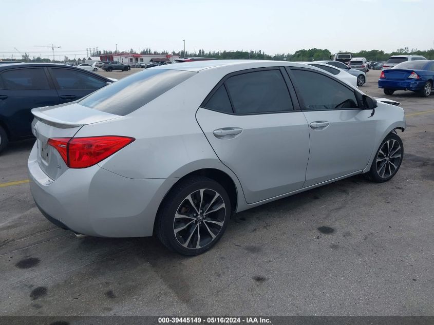 2017 Toyota Corolla Se VIN: 5YFBURHE4HP607697 Lot: 39445149