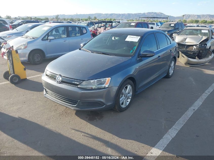 2013 Volkswagen Jetta Hybrid Sel VIN: 3VW637AJ5DM230182 Lot: 39445152