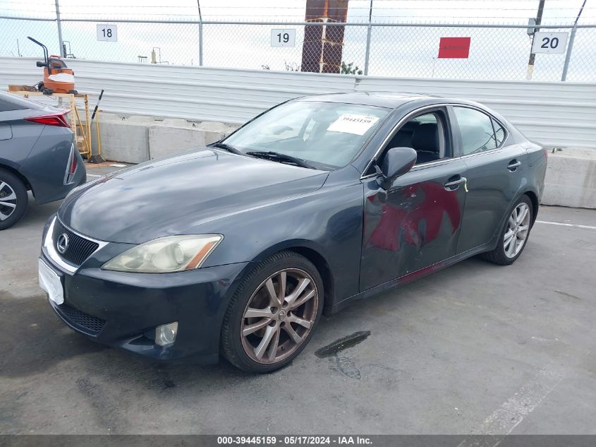 2006 Lexus Is 250 VIN: JTHBK262962011405 Lot: 39445159