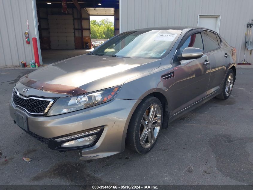 2013 Kia Optima Sx VIN: 5XXGR4A6XDG136462 Lot: 39445166