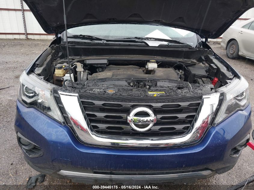 2020 Nissan Pathfinder Sv 4Wd VIN: 5N1DR2BM1LC581560 Lot: 39445175