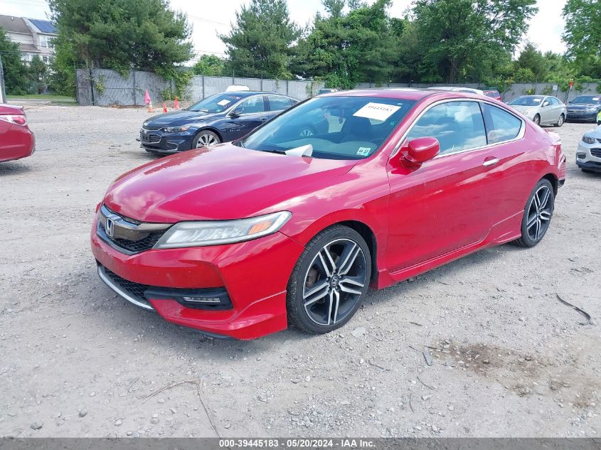 2017 Honda Accord Touring V6 VIN: 1HGCT2B04HA000409 Lot: 39445183