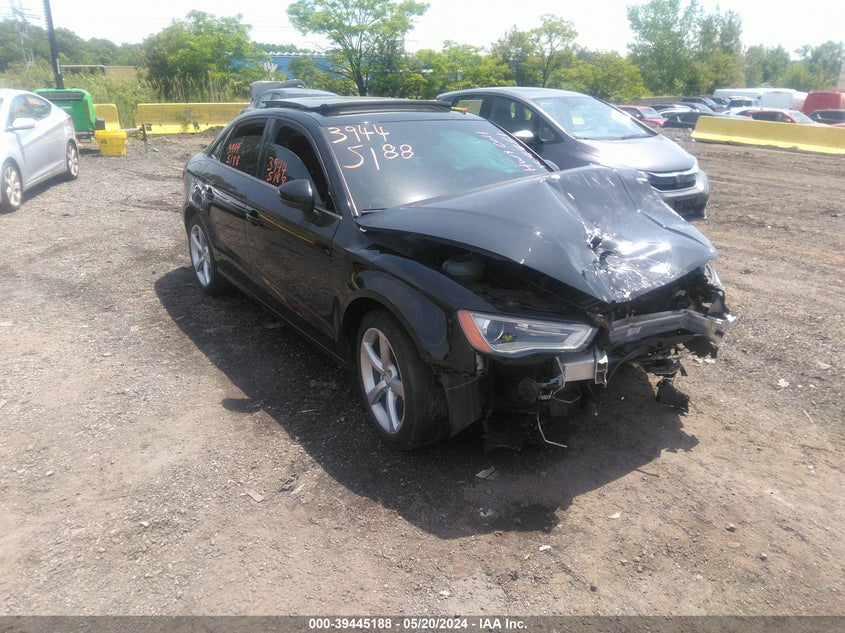 2016 Audi A3 2.0T Premium VIN: WAUB8GFF8G1070868 Lot: 39445188