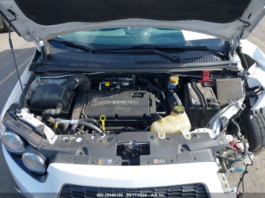 2013 Chevrolet Sonic Lt Auto VIN: 1G1JC6SG0D4134359 Lot: 39445190