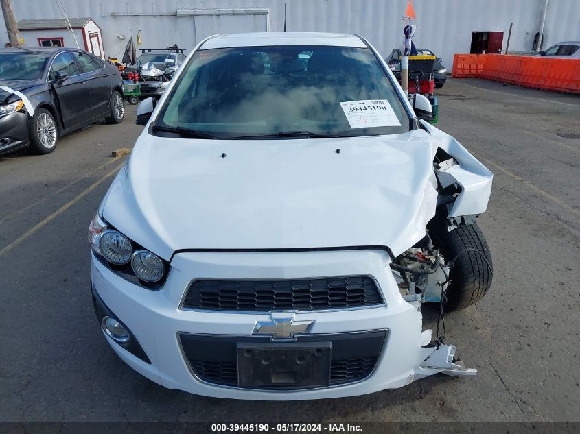 2013 Chevrolet Sonic Lt Auto VIN: 1G1JC6SG0D4134359 Lot: 39445190