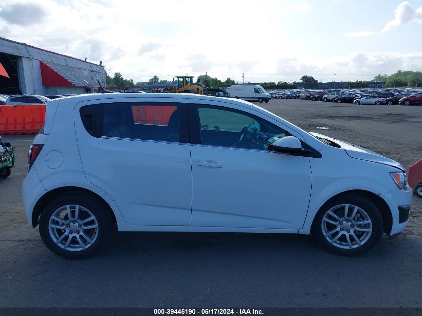 2013 Chevrolet Sonic Lt Auto VIN: 1G1JC6SG0D4134359 Lot: 39445190