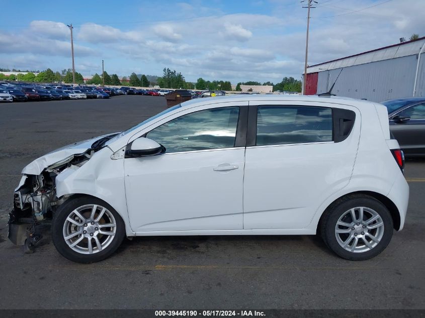 2013 Chevrolet Sonic Lt Auto VIN: 1G1JC6SG0D4134359 Lot: 39445190