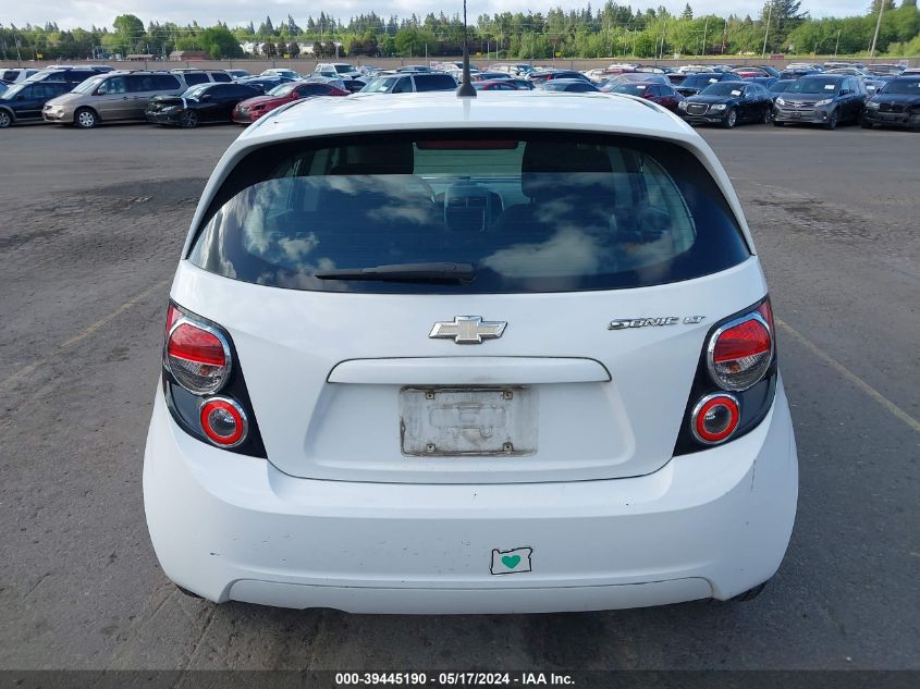 2013 Chevrolet Sonic Lt Auto VIN: 1G1JC6SG0D4134359 Lot: 39445190