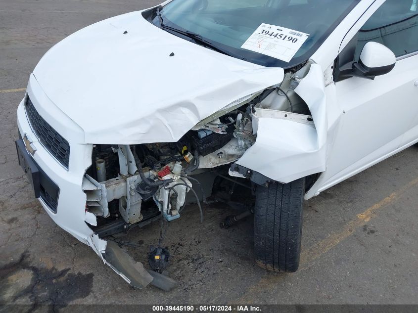 2013 Chevrolet Sonic Lt Auto VIN: 1G1JC6SG0D4134359 Lot: 39445190