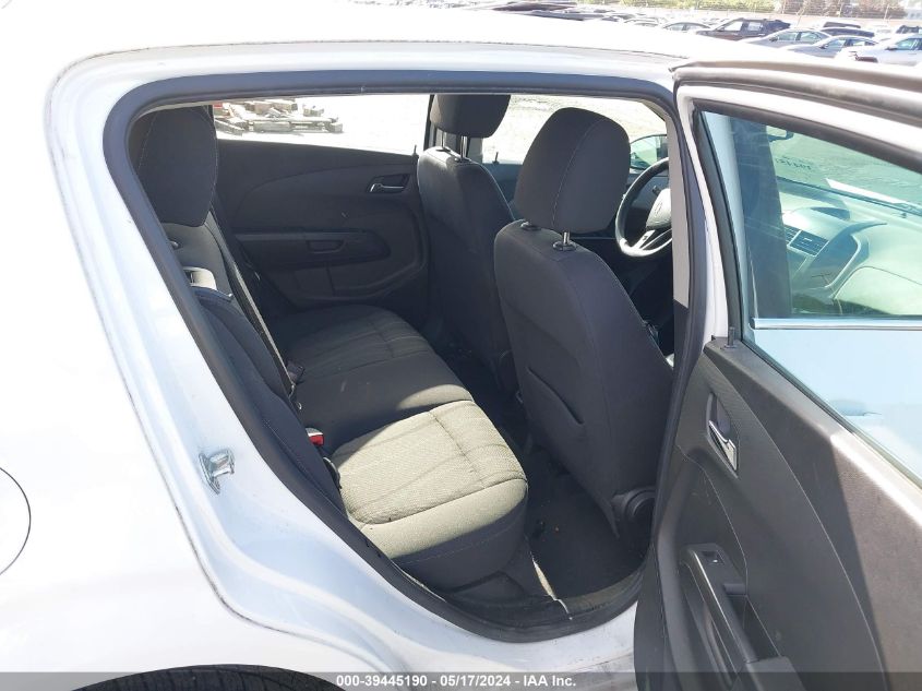 2013 Chevrolet Sonic Lt Auto VIN: 1G1JC6SG0D4134359 Lot: 39445190