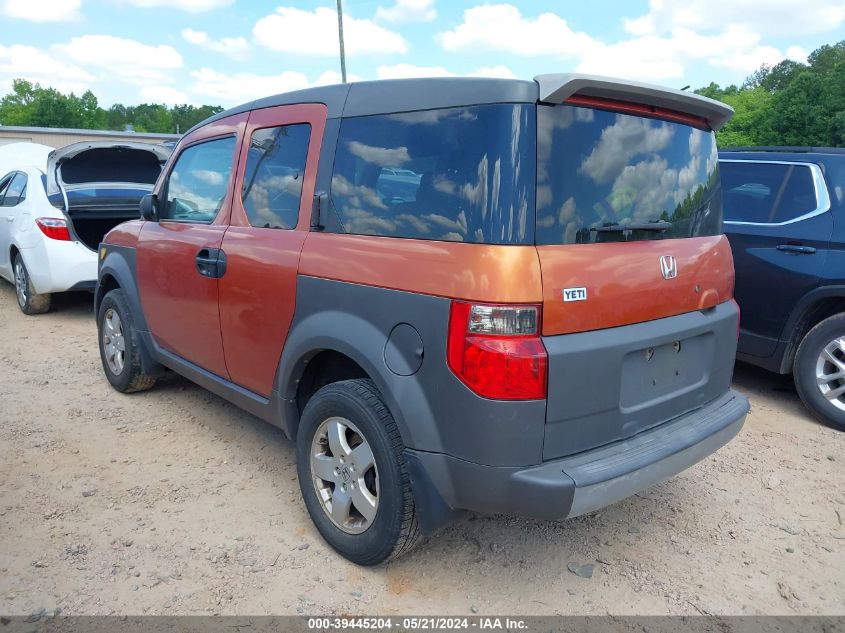 2003 Honda Element Ex VIN: 5J6YH28563L043990 Lot: 39445204