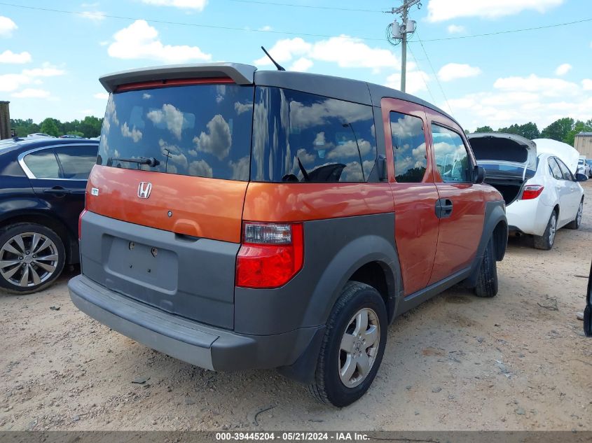 2003 Honda Element Ex VIN: 5J6YH28563L043990 Lot: 39445204