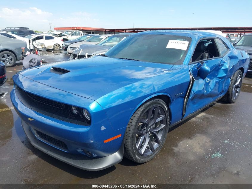 2022 Dodge Challenger R/T VIN: 2C3CDZBT9NH233931 Lot: 39445206