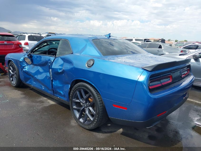 2022 Dodge Challenger R/T VIN: 2C3CDZBT9NH233931 Lot: 39445206