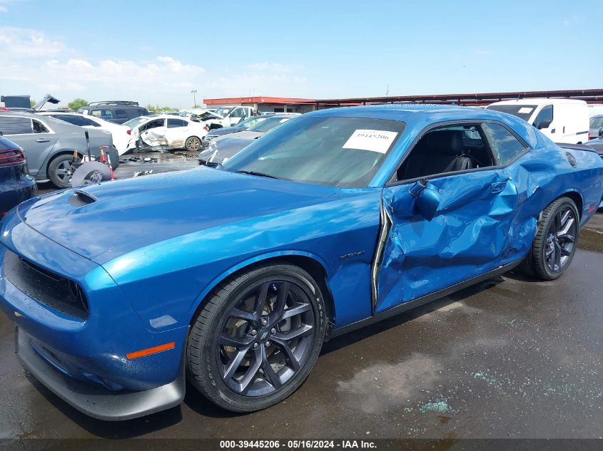 2022 Dodge Challenger R/T VIN: 2C3CDZBT9NH233931 Lot: 39445206