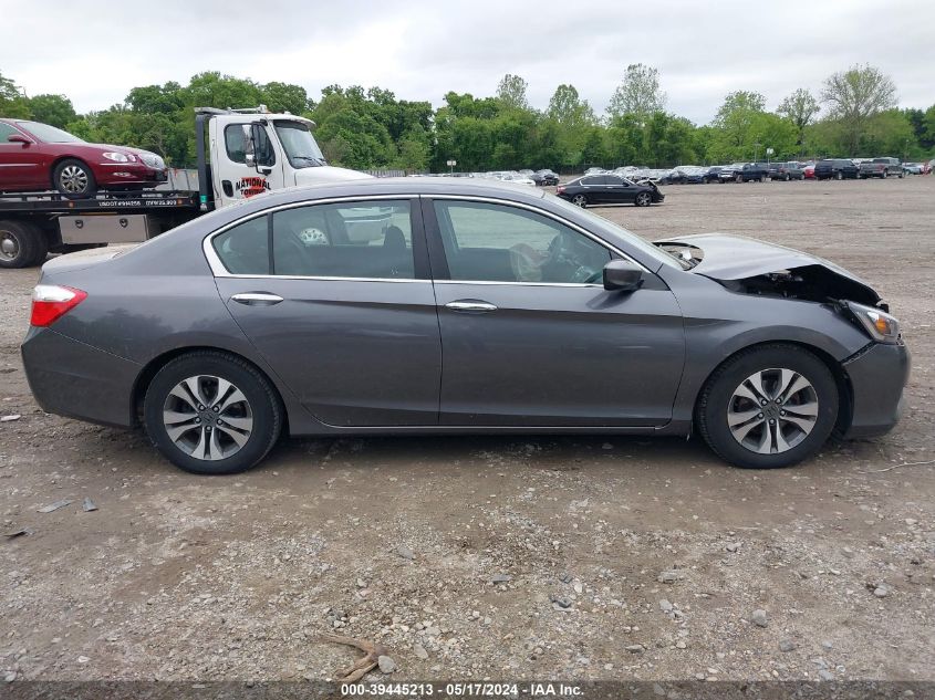 2013 Honda Accord Lx VIN: 1HGCR2F33DA055799 Lot: 39445213