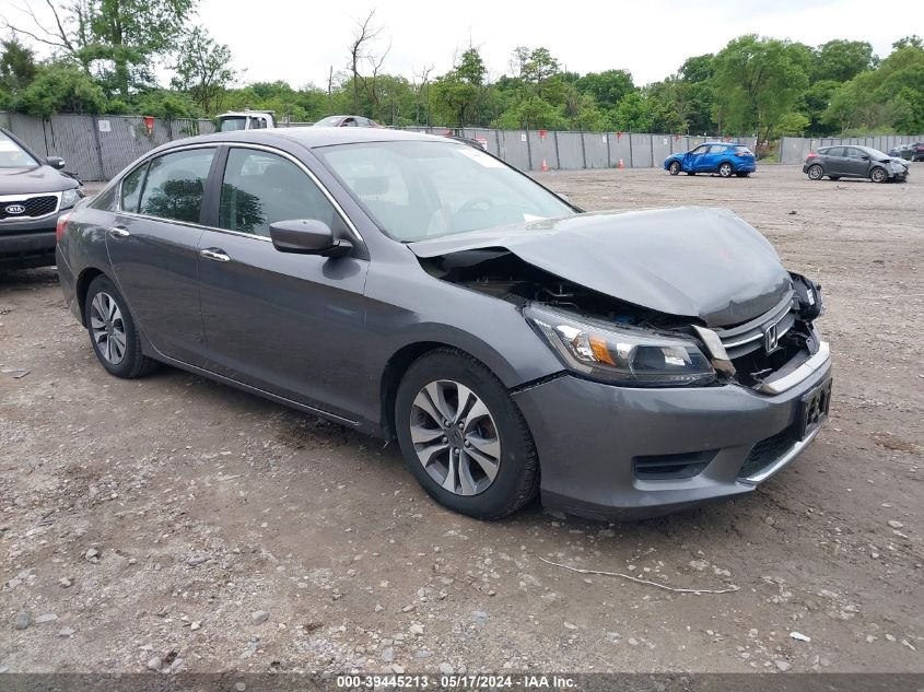 2013 Honda Accord Lx VIN: 1HGCR2F33DA055799 Lot: 39445213