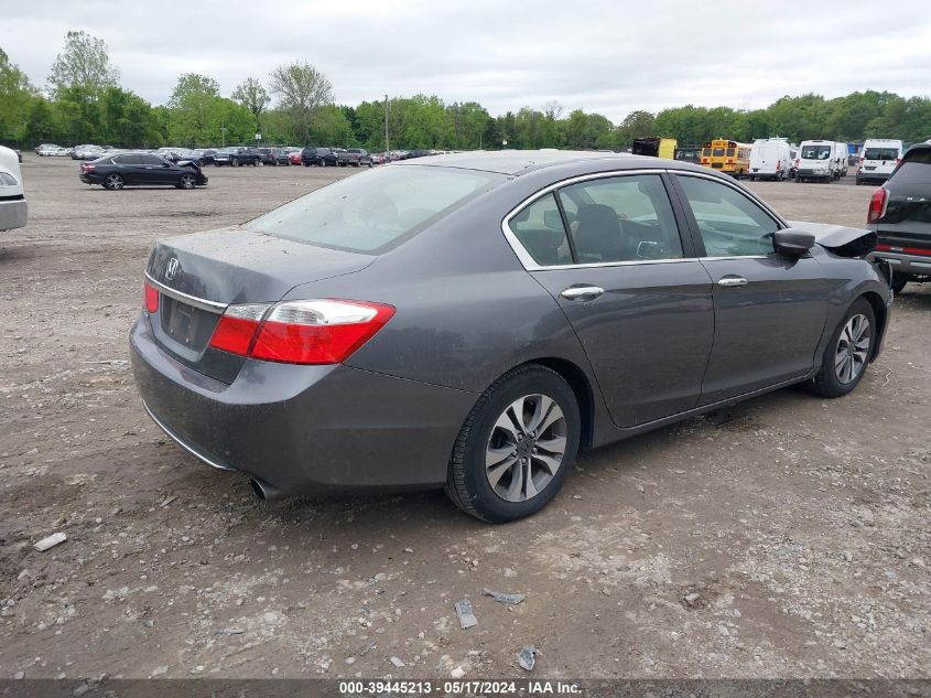 2013 Honda Accord Lx VIN: 1HGCR2F33DA055799 Lot: 39445213