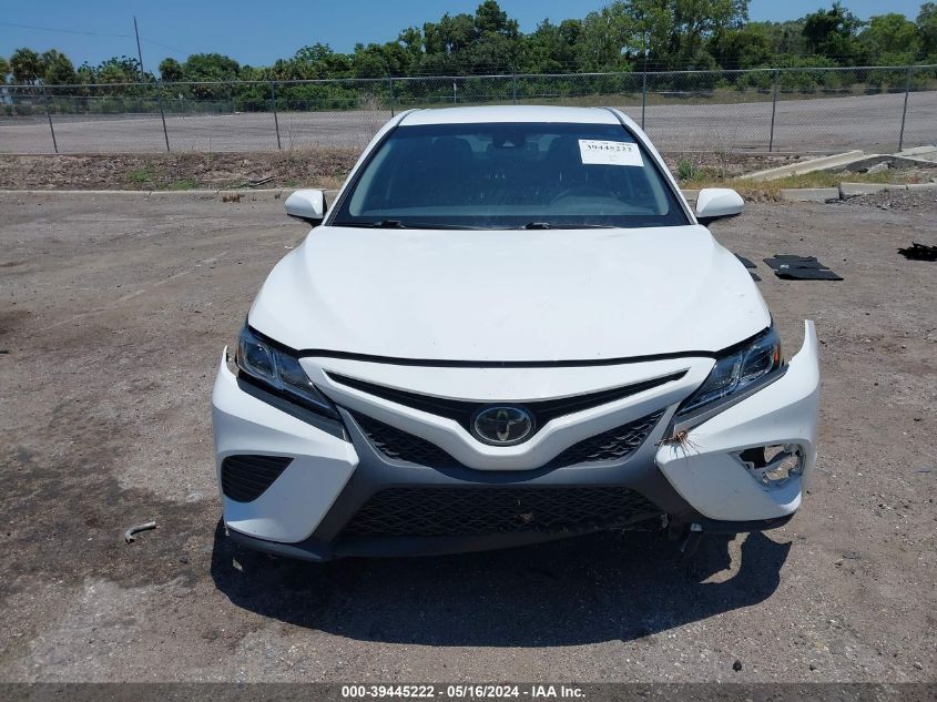 2018 Toyota Camry Se VIN: 4T1B11HK0JU091391 Lot: 39445222