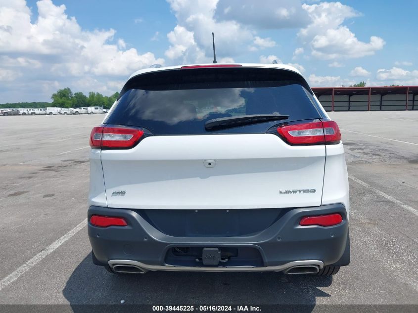 2017 Jeep Cherokee Limited 4X4 VIN: 1C4PJMDS9HD214150 Lot: 39445225