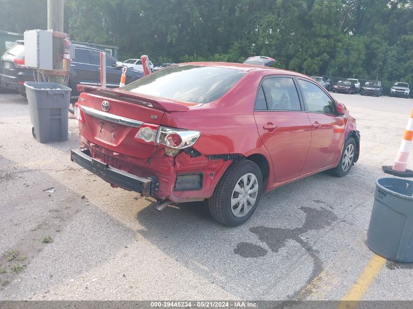 2011 Toyota Corolla Le VIN: JTDBU4EE3BJ090587 Lot: 39445234