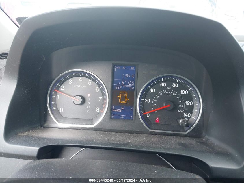 2010 Honda Cr-V Ex-L VIN: JHLRE3H76AC006979 Lot: 39445240