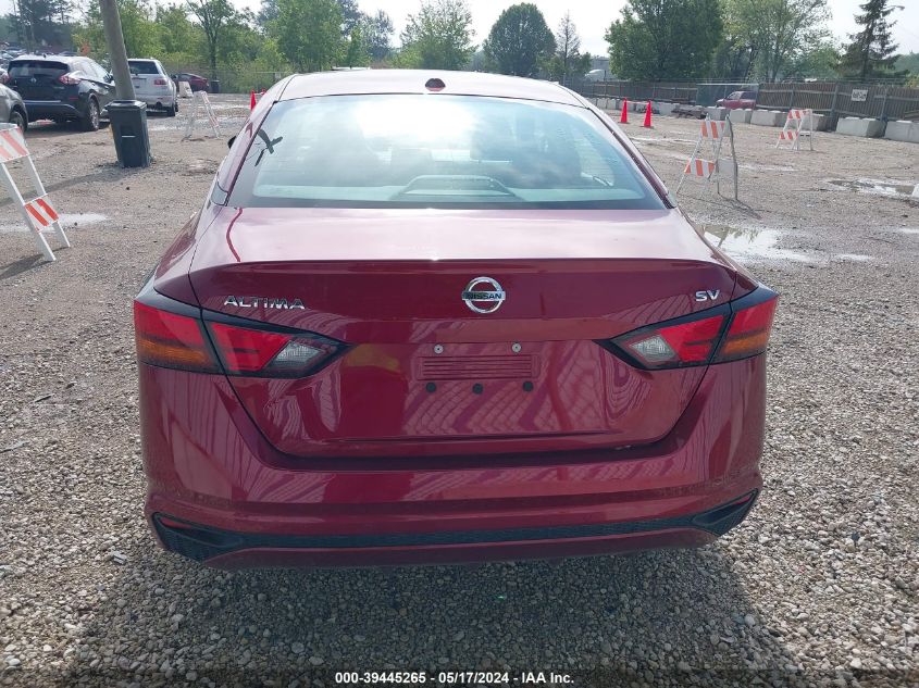 2022 Nissan Altima Sv Fwd VIN: 1N4BL4DV6NN313728 Lot: 39445265