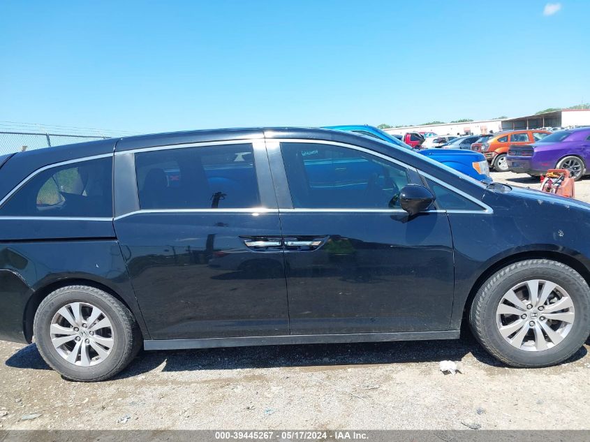 2014 Honda Odyssey Ex-L VIN: 5FNRL5H66EB024154 Lot: 39445267