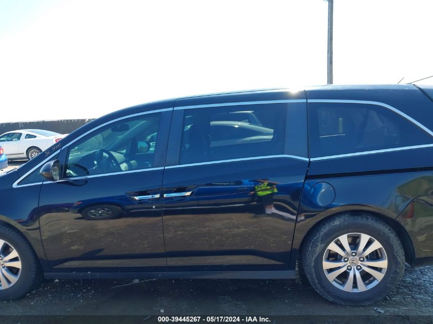 2014 Honda Odyssey Ex-L VIN: 5FNRL5H66EB024154 Lot: 39445267