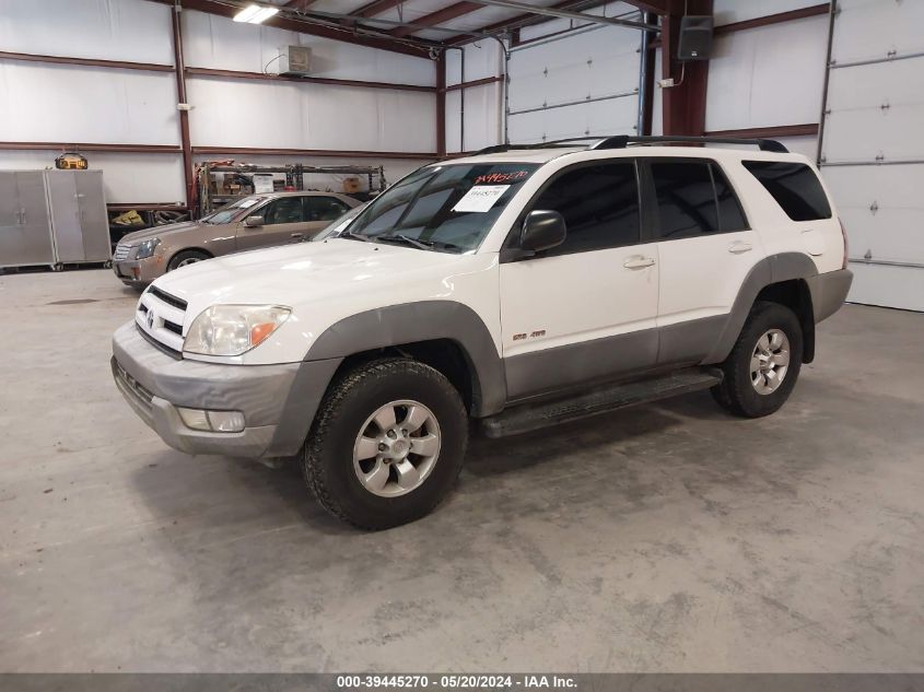 2003 Toyota 4Runner Sr5 V8 VIN: JTEBT14R530011042 Lot: 39445270