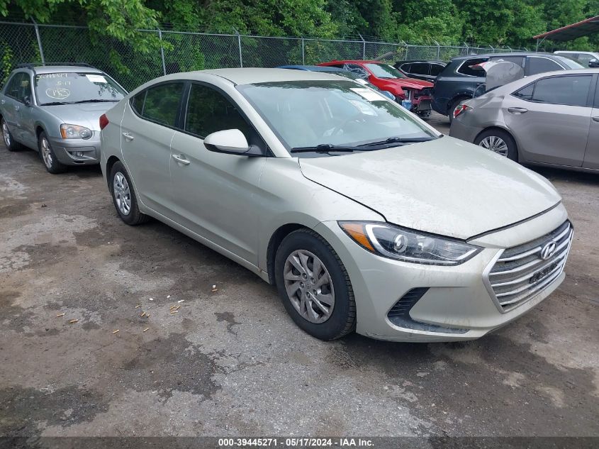 5NPD74LF2JH301863 2018 HYUNDAI ELANTRA - Image 1