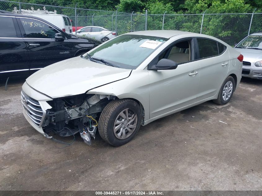 2018 Hyundai Elantra Se VIN: 5NPD74LF2JH301863 Lot: 39445271