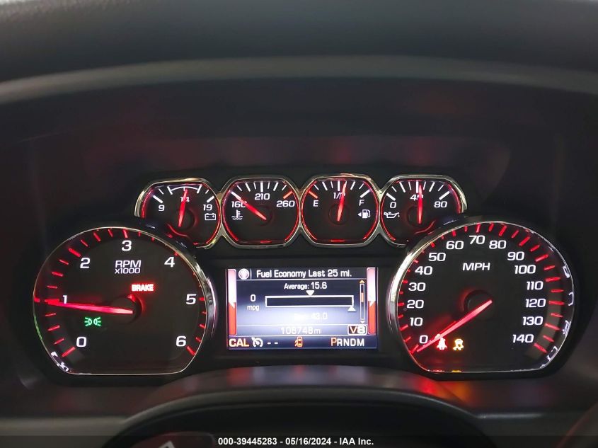 2016 GMC Sierra 1500 Slt VIN: 3GTU2NEC7GG159874 Lot: 39445283