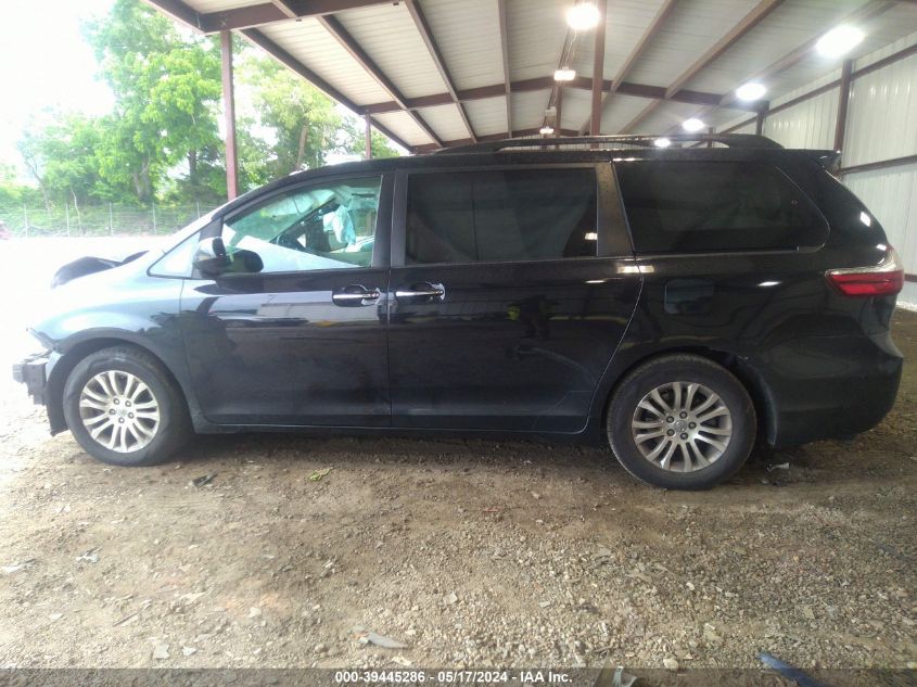 2017 Toyota Sienna Xle 8 Passenger VIN: 5TDYZ3DC8HS811889 Lot: 39445286