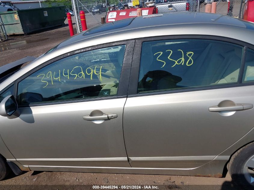 2008 Honda Civic Ex VIN: 1HGFA16888L113328 Lot: 39445294