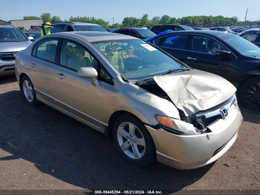 2008 Honda Civic Ex VIN: 1HGFA16888L113328 Lot: 39445294